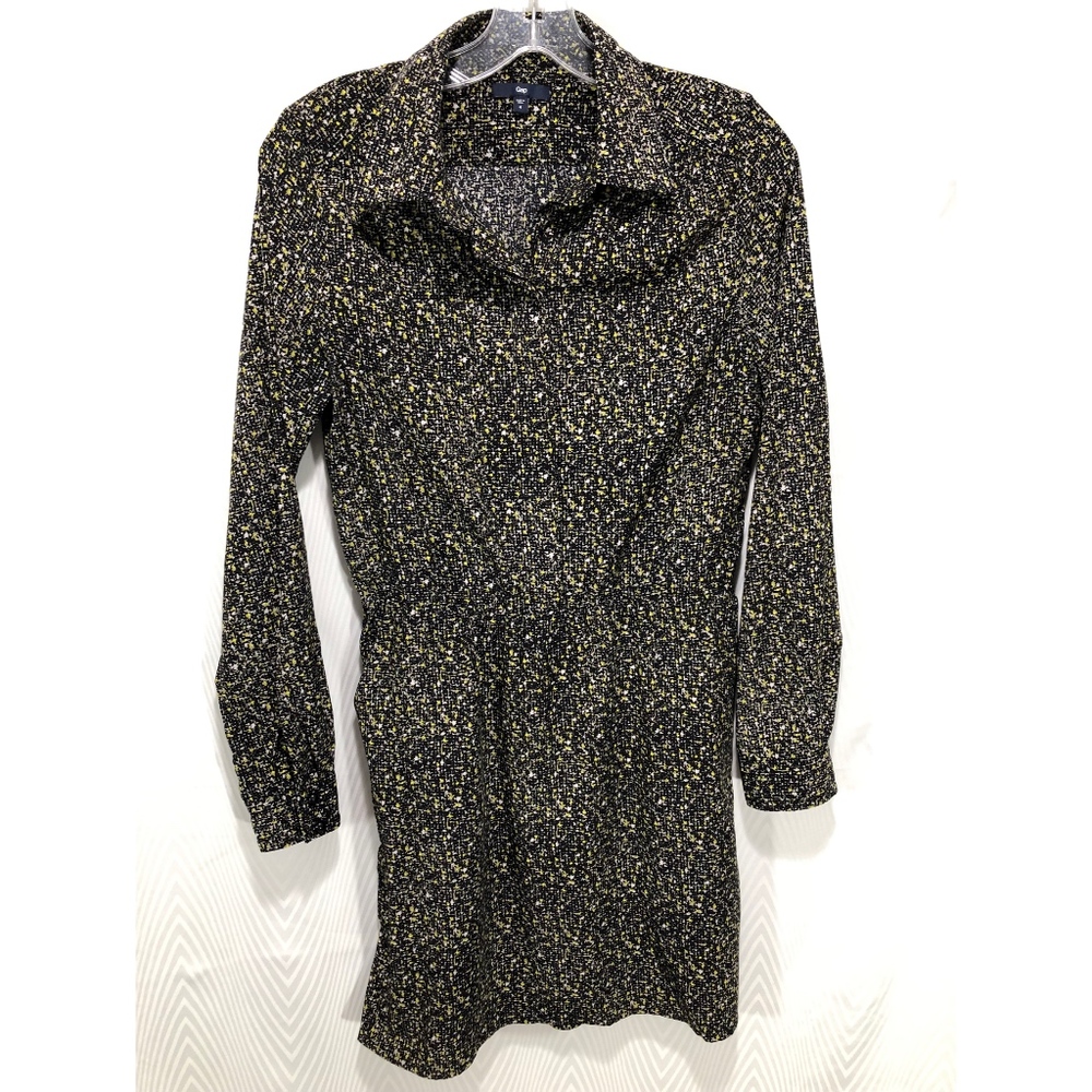 Gap Black Shirt Dress in Size 4.